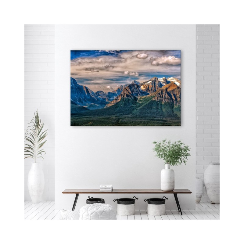 Dekoratives Leinwandbild - Berg Landschaft Natur | Feeby