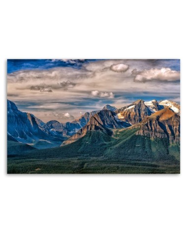 Dekoratives Leinwandbild - Berg Landschaft Natur | Feeby