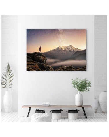 Leinwandbild - Berg Himmel Landschaft | Feeby