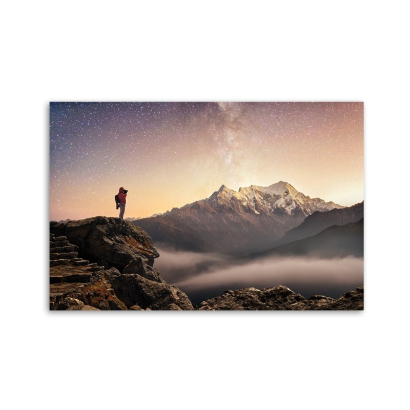 Leinwandbild - Berg Himmel Landschaft | Feeby