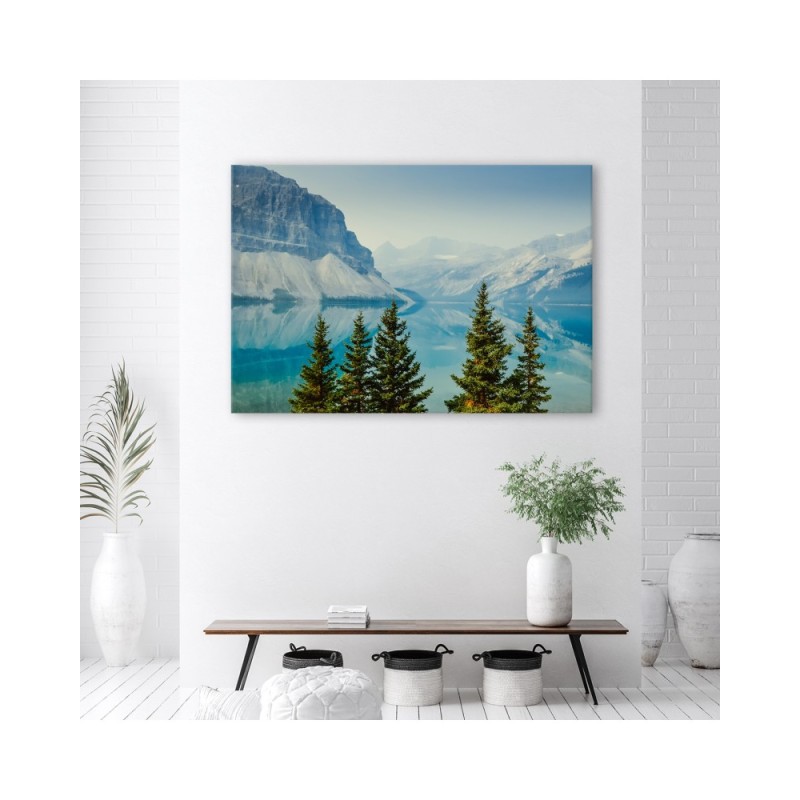Bild auf Leinwand - Berge See Natur | Feeby