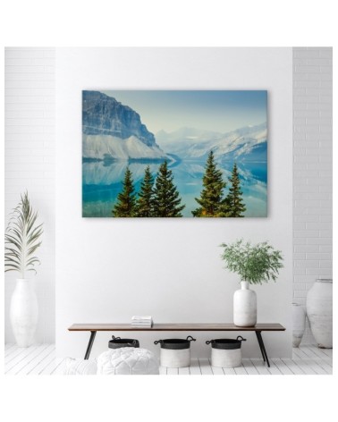 Bild auf Leinwand - Berge See Natur | Feeby