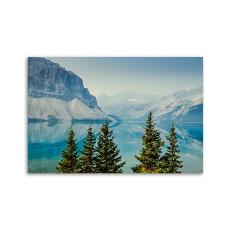 Bild auf Leinwand - Berge See Natur | Feeby