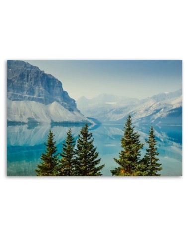 Bild auf Leinwand - Berge See Natur | Feeby