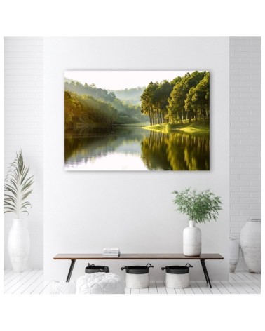 Leinwandbild - Landschaft Waldbaum Natur | Feeby