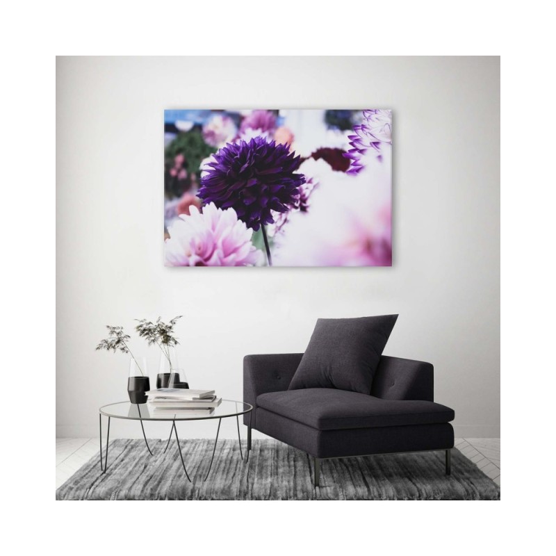 Modernes Wandbild - Dahlien | Feeby
