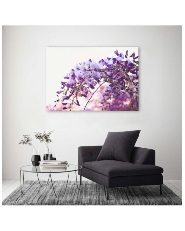 Leinwanddruck - Fliederblüten von Glycinen | Feeby
