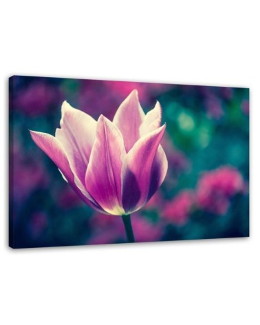 Modernes Wandbild - Offene Tulpe | Feeby