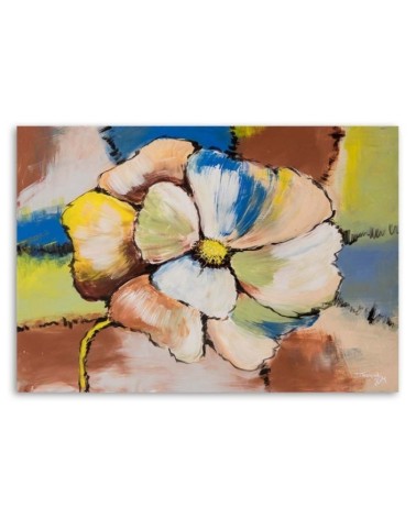 Leinwanddruck - Farbige Blumen | Feeby