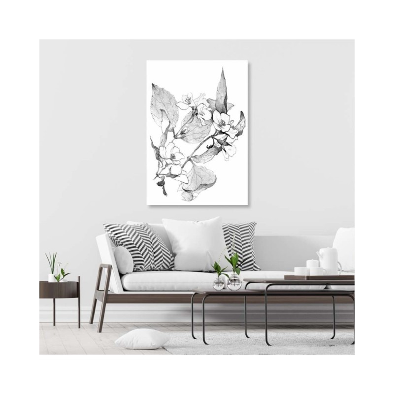 Leinwandbild - Blühende Zweige | Feeby