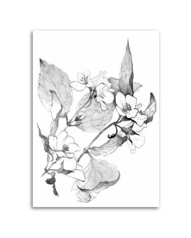 Leinwandbild - Blühende Zweige | Feeby