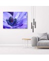 Canvas print for bedroom - Purple flower | FEEBY
