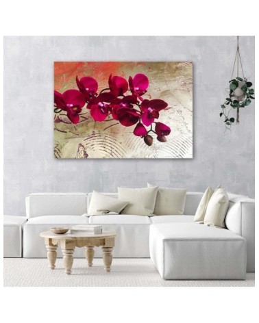 Leinwanddruck - Rote Orchideen | Feeby