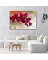 Czerwone orchidee - Obraz do salonu | FEEBY