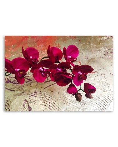 Leinwanddruck - Rote Orchideen | Feeby