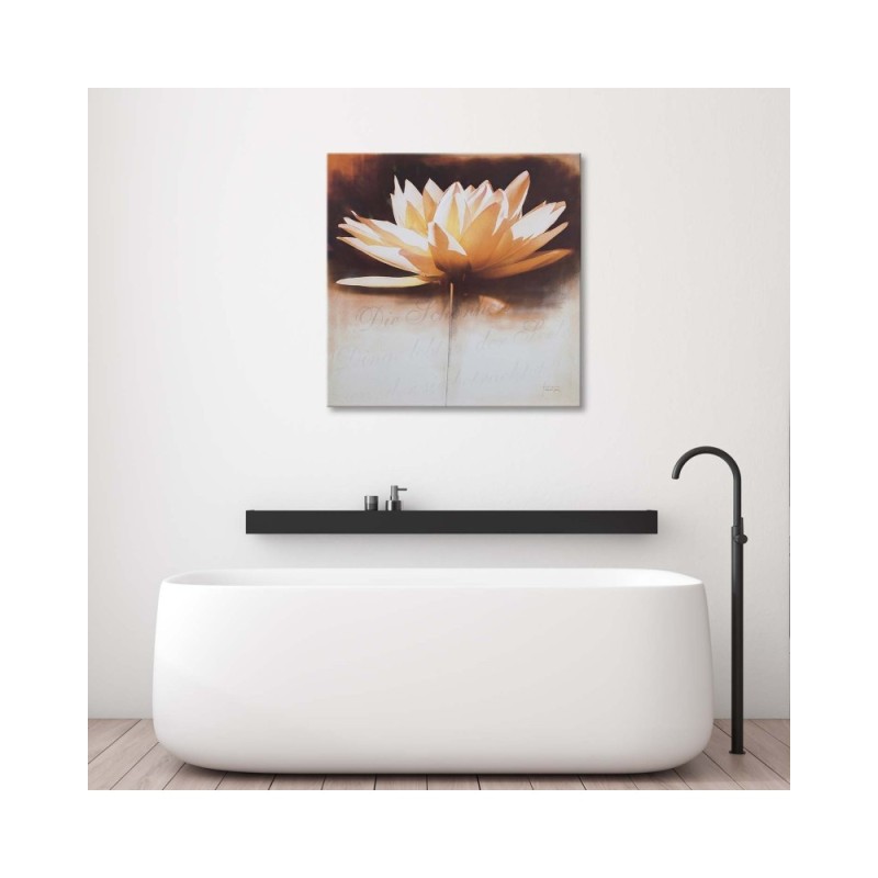 Leinwandbild modern - Seerosenblüte | Feeby