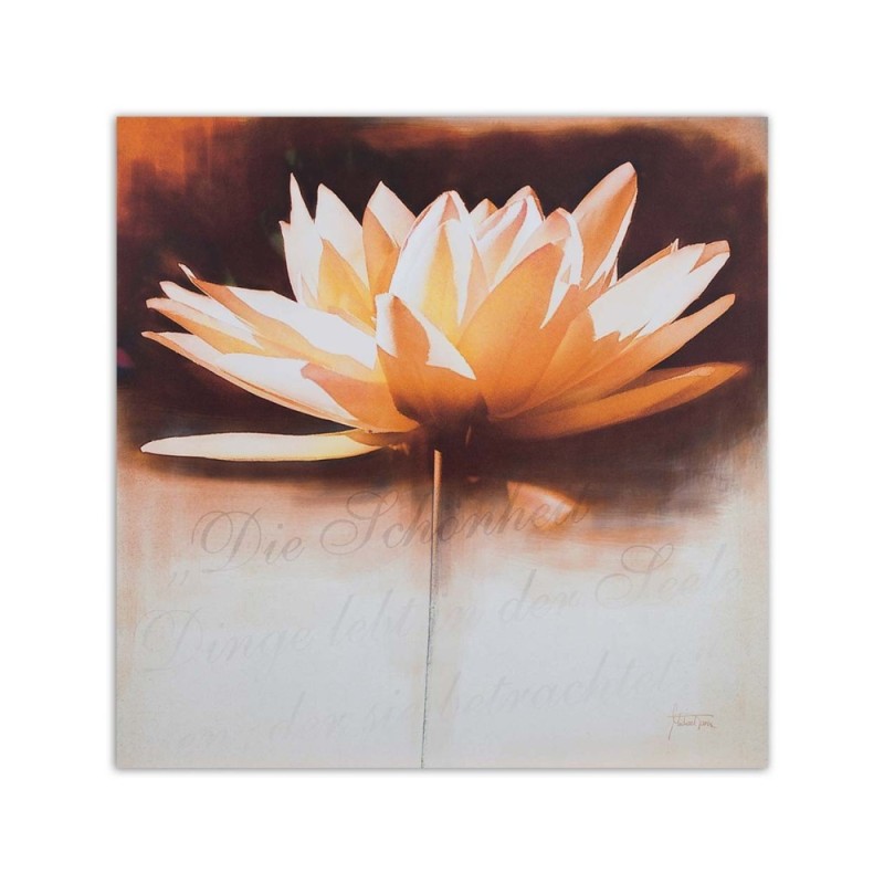 Leinwandbild modern - Seerosenblüte | Feeby