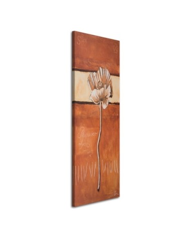 Canvas prints for living room Poppy flower painted| FEEBY