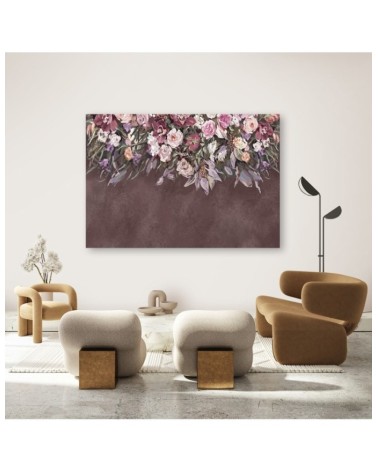 Bild auf Leinwand - Blumen überwachsen | Feeby