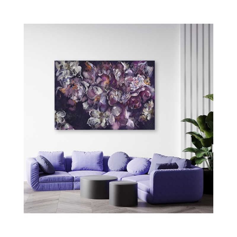 Leinwandbild - Iris Blume | Feeby