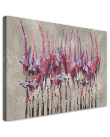 Canvas print - Plants flowers painted | FEEBY