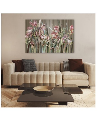 Leinwandbild - Iris Blumen | Feeby