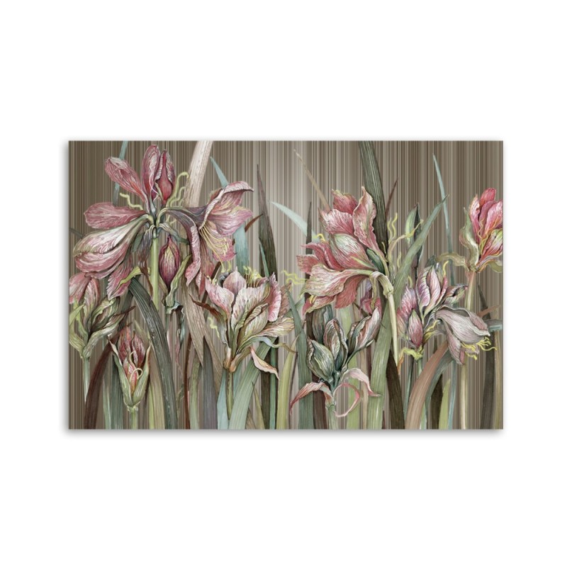 Leinwandbild - Iris Blumen | Feeby