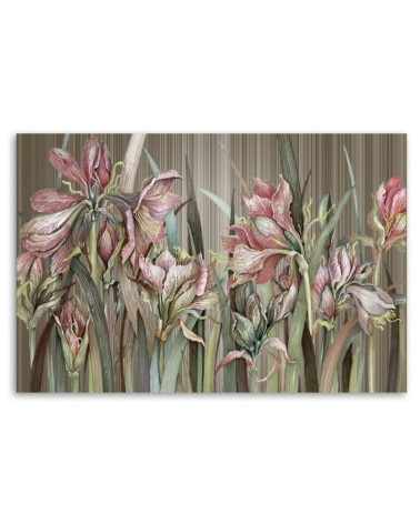 Leinwandbild - Iris Blumen | Feeby