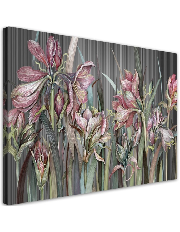 Pictures on Canvas for the bedroom - Irises flowers | FEEBY