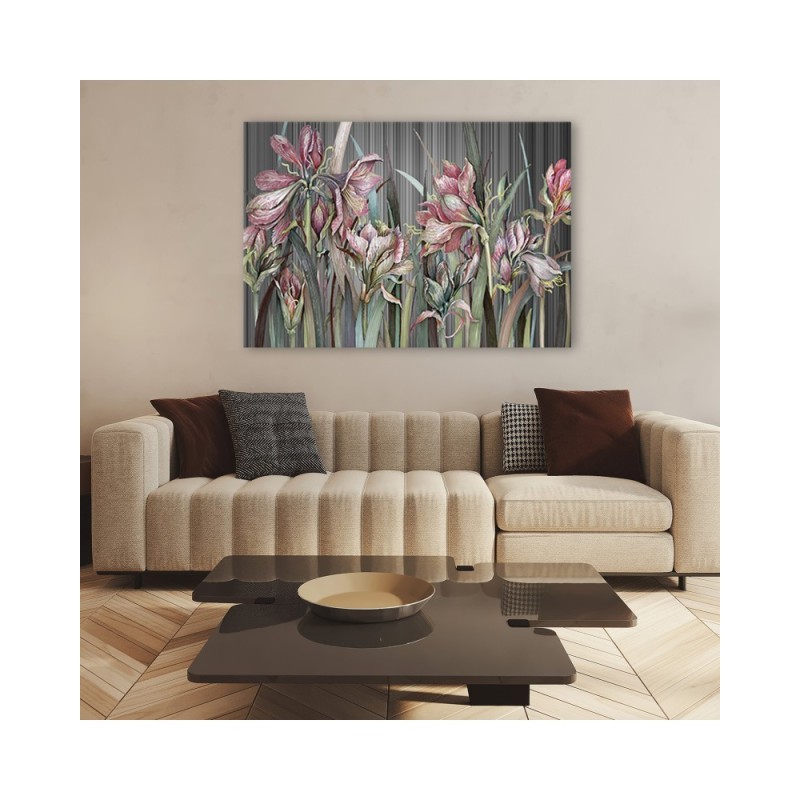 Bild auf Leinwand - Iris Blumen | Feeby