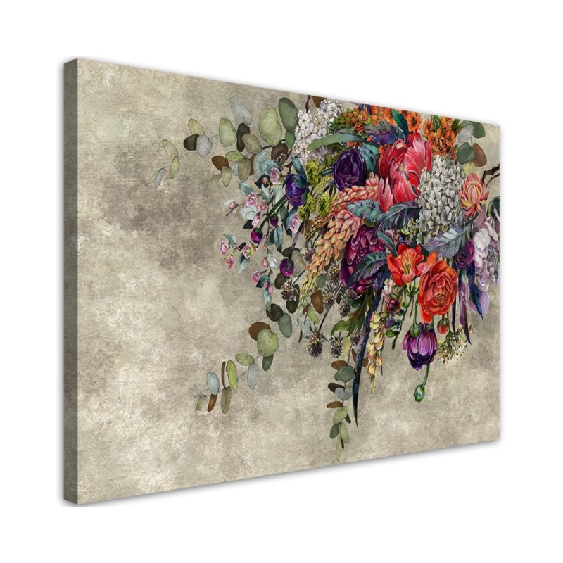 Leinwandbild - Blumenstrauß | Feeby