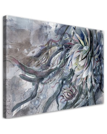 Leinwandbild - Blume der Königin der Nacht | Feeby