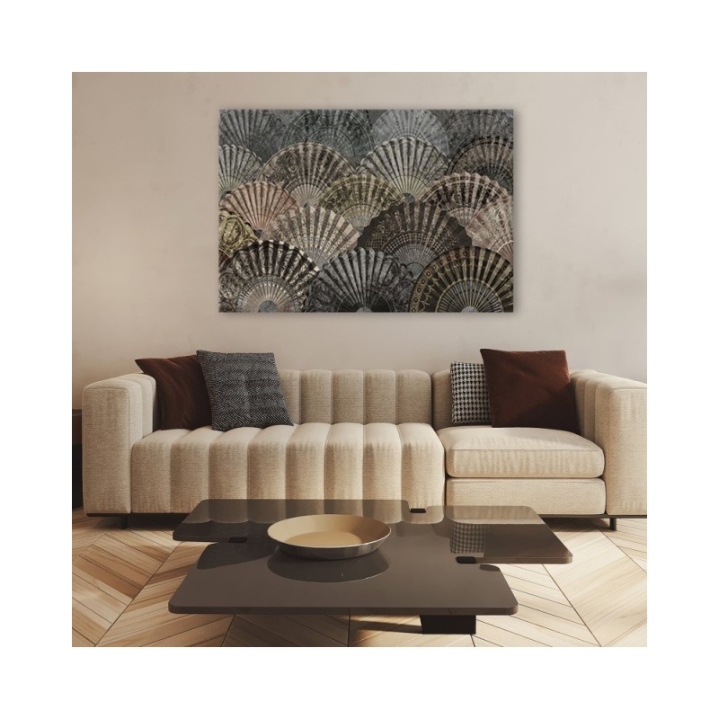 Modernes Wandbild - Luxuriöse Fans | Feeby