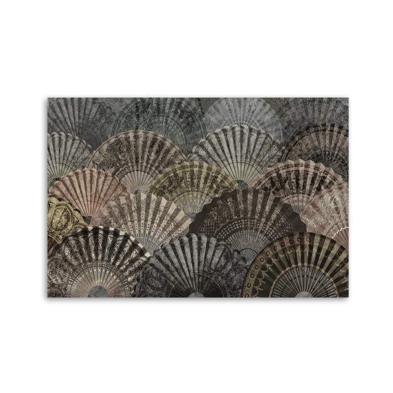 Modernes Wandbild - Luxuriöse Fans | Feeby