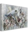 Kwiaty lotosu - Obraz sypialni canvas | FEEBY