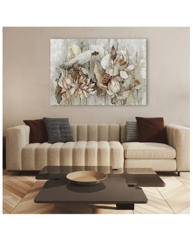 Modernes Wandbild - Saint Lotos Blumen | Feeby