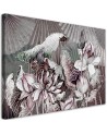 Kwiat lotosu wachlarze - Obraz sypialni canvas | FEEBY