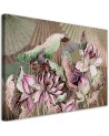 Kwiat lotosu wachlarze - Obraz do salonu canvas | FEEBY