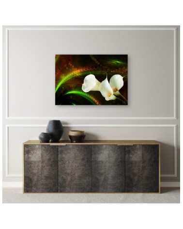 Leinwandbild - Kalien Blumen Pflanzen | Feeby