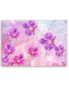 Orchidea Kwiaty Abstrakcja - Nowoczesny obraz na ścianę | FEEBY