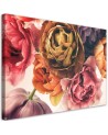 Canvas prints for bedroom - Peonies colourful flowers | FEEBY