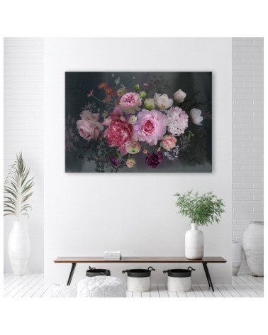 Modernes Wandbild - Vintage Flowers Bouquet | Feeby