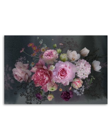 Modernes Wandbild - Vintage Flowers Bouquet | Feeby