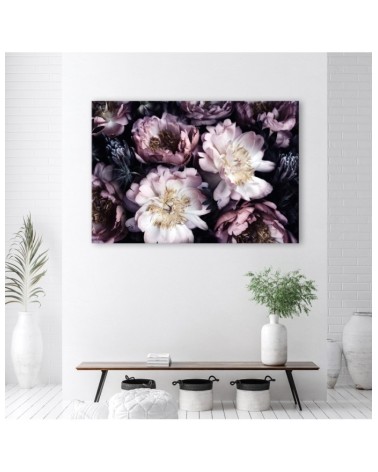 Leinwandbild - Blumenstrauß Vintage Retro | Feeby