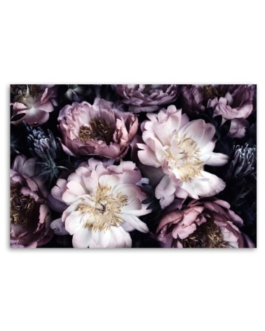 Leinwandbild - Blumenstrauß Vintage Retro | Feeby