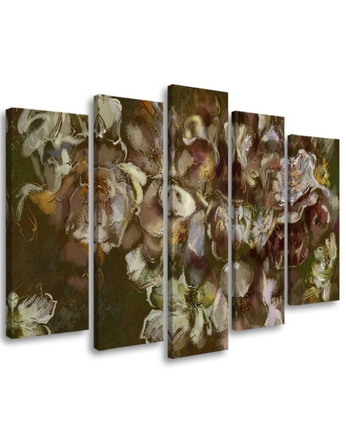 Modernes Wandbild - Iris Blume | Feeby