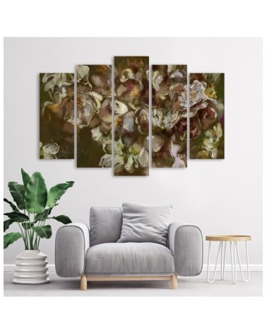 Modernes Wandbild - Iris Blume | Feeby