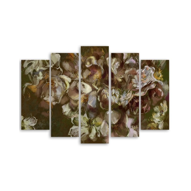 Modernes Wandbild - Iris Blume | Feeby