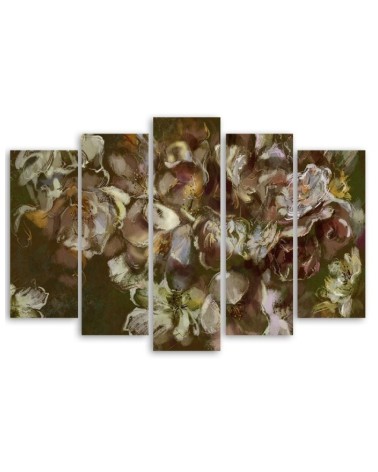 Modernes Wandbild - Iris Blume | Feeby