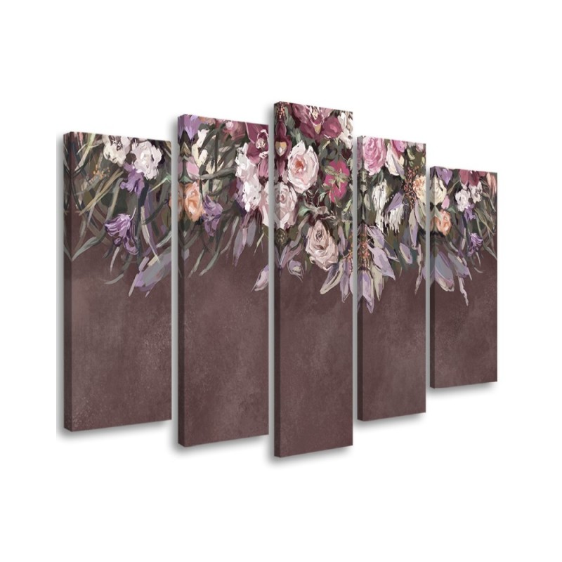 Bild auf Leinwand - Blumen überwachsen | Feeby